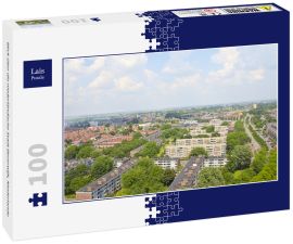Lais Puzzle - Blick über die niederländische Stadt Beverwijk, Niederlande - 100 Teile