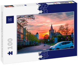 Lais Puzzle - Schöner Sonnenuntergang in Ede, Gelderland, Niederlande - 100 Teile