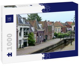 Lais Puzzle - Kanal in Franeker, Friesland, Niederlande - 1.000 Teile