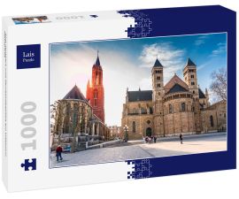 Lais Puzzle - Sint Janskerk und Servatiusbasilika am Vrijthof in Maastricht - 1.000 Teile