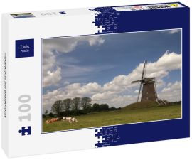 Lais Puzzle - Windmühle bei Bronkhorst - 100 Teile