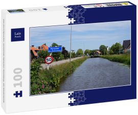 Lais Puzzle - Das Dorf Pijnacker, Gemeinde Pijnacker-Nootdorp, die Niederlande - 100 Teile