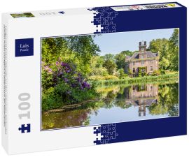 Lais Puzzle - Landgut und Schloss Oldenaller aus dem siebzehnten Jahrhundert zwischen Putten und Nijkerk in Gelderland in den Niederlanden - 100 Teile