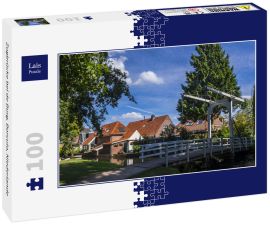 Lais Puzzle - Zugbrücke bei de Burg, Borculo, Niederlande - 100 Teile