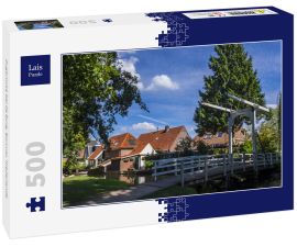 Lais Puzzle - Zugbrücke bei de Burg, Borculo, Niederlande - 500 Teile