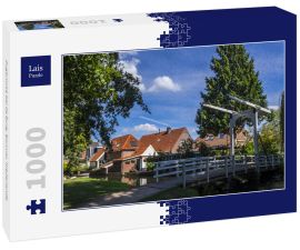 Lais Puzzle - Zugbrücke bei de Burg, Borculo, Niederlande - 1.000 Teile