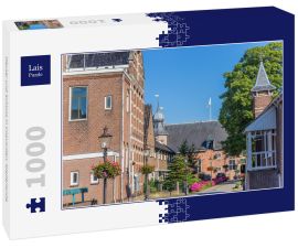 Lais Puzzle - Häuser und Schloss in Coevorden, Niederlande - 1.000 Teile