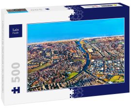 Lais Puzzle - Luftaufnahme der Stadt Katwijk in den Niederlanden - 500 Teile