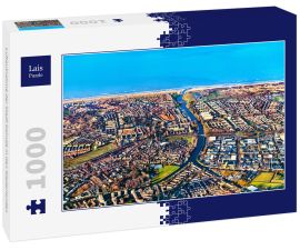 Lais Puzzle - Luftaufnahme der Stadt Katwijk in den Niederlanden - 1.000 Teile