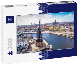 Lais Puzzle - Luftaufnahme der Windmühle in Haarlem, Niederlande - 200 Teile