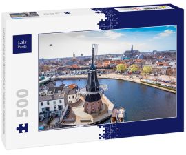 Lais Puzzle - Luftaufnahme der Windmühle in Haarlem, Niederlande - 500 Teile
