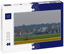 Lais Puzzle - kleines ländliches holländisches Dorf, Rucphen, Nordbrabant, Die Niederlande, klassisches kleines Dorf - 200 Teile