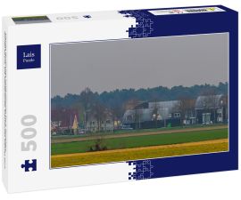Lais Puzzle - kleines ländliches holländisches Dorf, Rucphen, Nordbrabant, Die Niederlande, klassisches kleines Dorf - 500 Teile