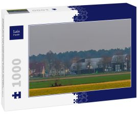 Lais Puzzle - kleines ländliches holländisches Dorf, Rucphen, Nordbrabant, Die Niederlande, klassisches kleines Dorf - 1.000 Teile