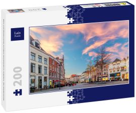 Lais Puzzle - Bars und Restaurants auf dem Houtmarkt in Zutphen, die Niederlande - 200 Teile