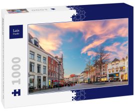 Lais Puzzle - Bars und Restaurants auf dem Houtmarkt in Zutphen, die Niederlande - 1.000 Teile