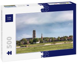 Lais Puzzle - Die niederländische Stadt Zaltbommel in der Nähe des Flusses Waal - 500 Teile