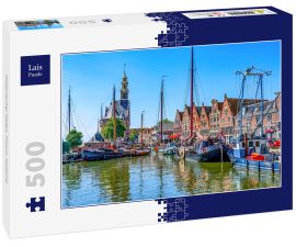 Lais Puzzle - Historischer Hafen, Hoorn, Holland - 500 Teile