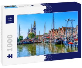 Lais Puzzle - Historischer Hafen, Hoorn, Holland - 1.000 Teile