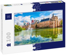 Lais Puzzle - Panoramablick auf die Landschaft im Stadtzentrum von Den Haag (Den Haag), Niederlande - 100 Teile