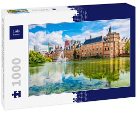 Lais Puzzle - Panoramablick auf die Landschaft im Stadtzentrum von Den Haag (Den Haag), Niederlande - 1.000 Teile