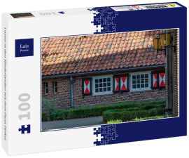 Lais Puzzle - Losser in den Niederlanden mit dem Fluss Dinkel - 100 Teile