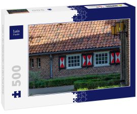 Lais Puzzle - Losser in den Niederlanden mit dem Fluss Dinkel - 500 Teile