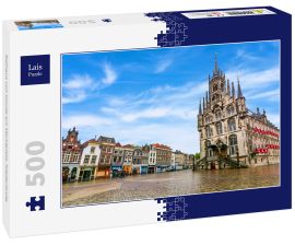 Lais Puzzle - Rathaus von Gouda am Marktplatz, Niederlande - 500 Teile