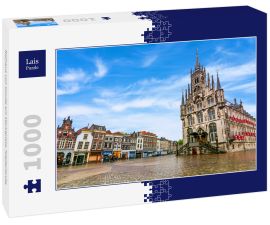 Lais Puzzle - Rathaus von Gouda am Marktplatz, Niederlande - 1.000 Teile