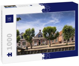 Lais Puzzle - Sloten, eine historische Festungsstadt in der Gemeinde De Fryske Marren, in der niederländischen Provinz Friesland - 1.000 Teile