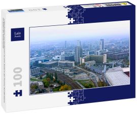 Lais Puzzle - Luftaufnahme von Eindhoven ist eine Stadt in der Provinz Nordbrabant im Süden der Niederlande - 100 Teile