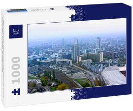 Lais Puzzle - Luftaufnahme von Eindhoven ist eine Stadt in der Provinz Nordbrabant im Süden der Niederlande - 1.000 Teile