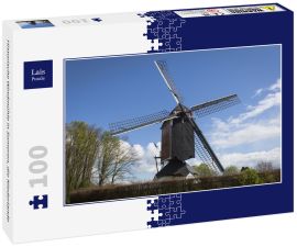 Lais Puzzle - Historische Windmühle in Someren, die Niederlande - 100 Teile