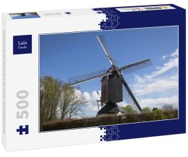 Lais Puzzle - Historische Windmühle in Someren, die Niederlande - 500 Teile
