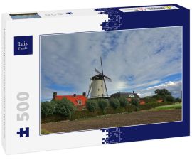 Lais Puzzle - Windmühle Molen de Lelie in Koudekerke, Niederlande - 500 Teile