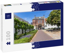 Lais Puzzle - Garten und Schloss im historischen Zentrum von Montfoort, Niederlande - 100 Teile