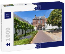 Lais Puzzle - Garten und Schloss im historischen Zentrum von Montfoort, Niederlande - 1.000 Teile