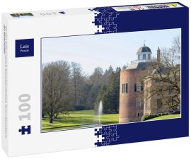 Lais Puzzle - Ein altes Schloss namens Rosendael mit einem Turm n Rozendaal in den Niederlanden - 100 Teile
