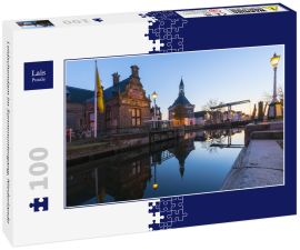 Lais Puzzle - Leidschendam im Sonnenuntergang, Niederlande - 100 Teile