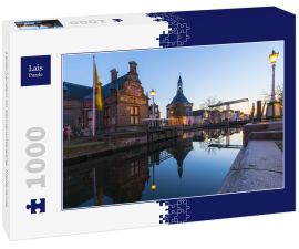 Lais Puzzle - Leidschendam im Sonnenuntergang, Niederlande - 1.000 Teile