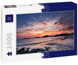 Lais Puzzle - Dramatischer Himmel bei Sonnenuntergang auf der Isle of Iona, Schottland - 1.000 Teile