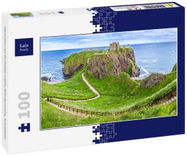 Lais Puzzle - Panorama von Dunnottar Castle, Aberdeenshire, Schottland - 100 Teile