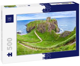 Lais Puzzle - Panorama von Dunnottar Castle, Aberdeenshire, Schottland - 500 Teile