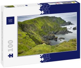 Lais Puzzle - Schottische Küstenlandschaft auf den Shetland-Inseln. Schottland - 100 Teile