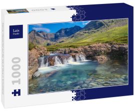 Lais Puzzle - Kleiner Wasserfall auf der Isle of Skye in Schottland - 1.000 Teile
