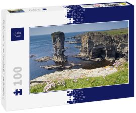 Lais Puzzle - Die Schornsteine von Yesnaby, Orkney, Schottland - 100 Teile