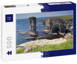 Lais Puzzle - Die Schornsteine von Yesnaby, Orkney, Schottland - 500 Teile