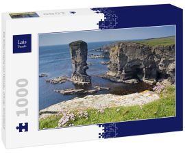 Lais Puzzle - Die Schornsteine von Yesnaby, Orkney, Schottland - 1.000 Teile
