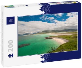Lais Puzzle - Seilebost Beach auf der Isle of Harris, Äußere Hebriden, Schottland - 200 Teile
