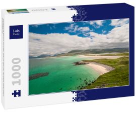 Lais Puzzle - Seilebost Beach auf der Isle of Harris, Äußere Hebriden, Schottland - 1.000 Teile